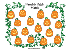 Pumpkin Goblin Kids Halloween Games - Matching Game Download