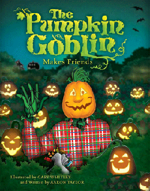 The Pumpkin Goblin Makes Friends - Cover of a Halloween Book for Children