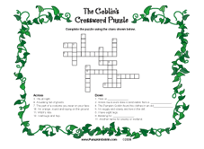 Halloween Crossword Puzzles on Halloween Crossword Puzzles For Kids